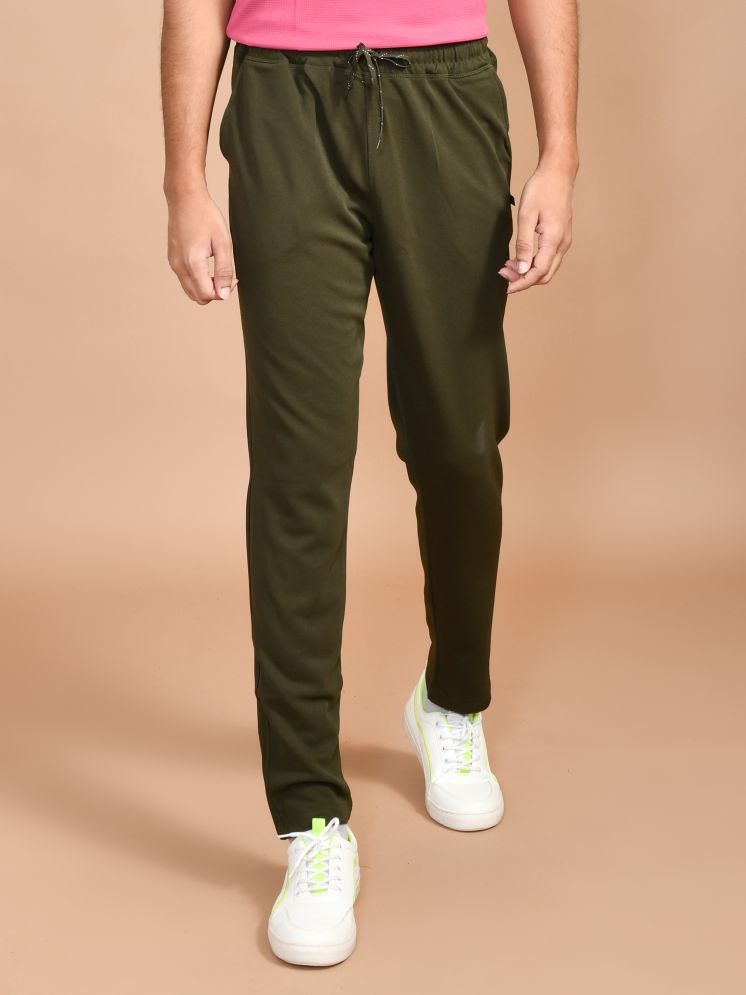     			SKYKNIT Green Polyester Men's Trackpants ( Pack of 1 )