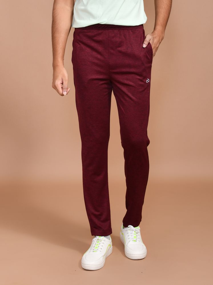     			SKYKNIT Maroon Lycra Men's Trackpants ( Pack of 1 )