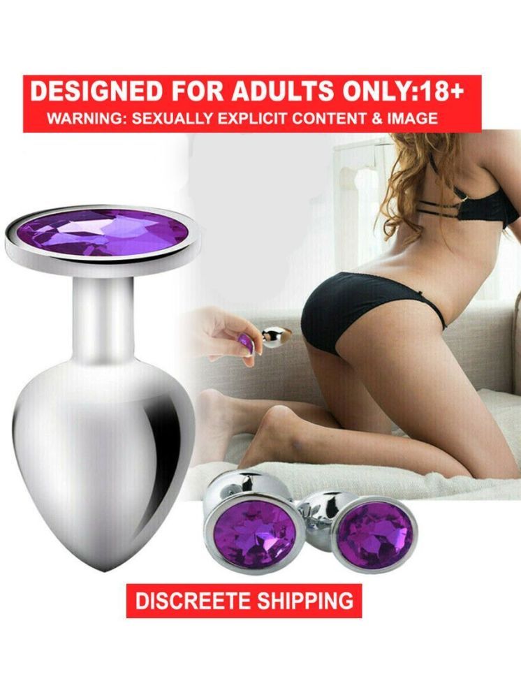     			Stainless Steel Diamond Anal Bu-tt Plug For All Day Use And Kegel Exercise | Anal Toys For Men And Women