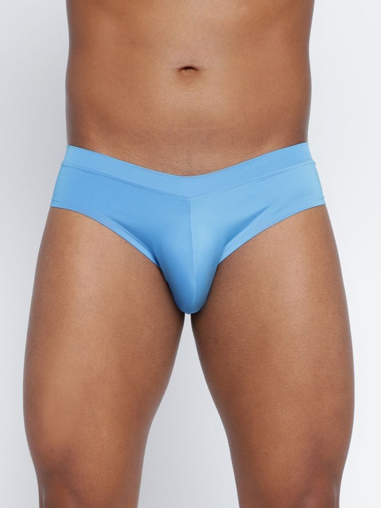     			BASIICS By La Intimo Pack of 1 Polyester Men's Briefs ( Blue )