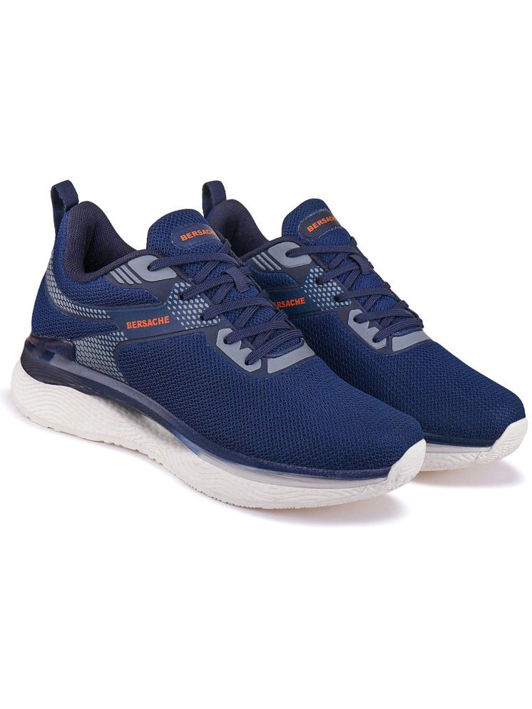     			Bersache Men running shoe  Light Blue Men's Sports Running Shoes