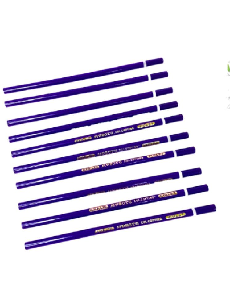     			Apsara Colour Copying Pencils Suitable for Medical Students Pack of 10, (Violet) - 5 Boxes