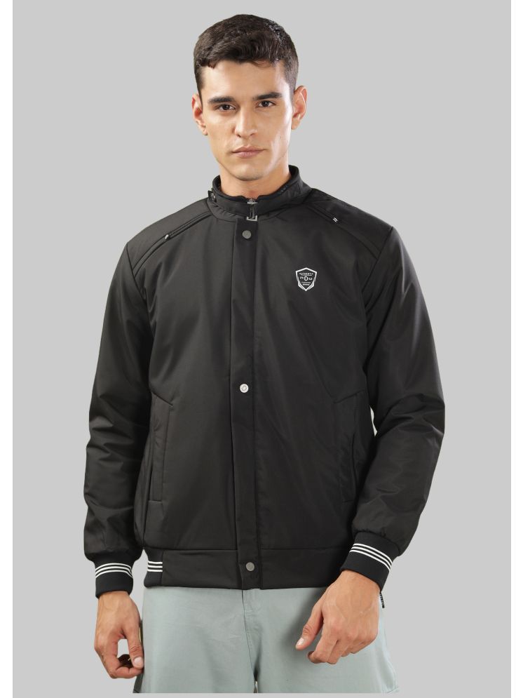     			Dollar Synthetic Men's Quilted & Bomber Jacket - Black ( Pack of 1 )