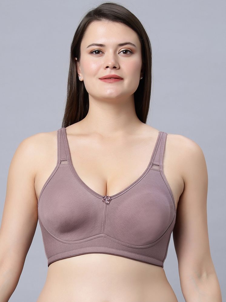     			IN CARE LINGERIE Cotton Blend Non Padded Women's Everyday Bra ( Mauve ) ALPLSECRET_MOUSE