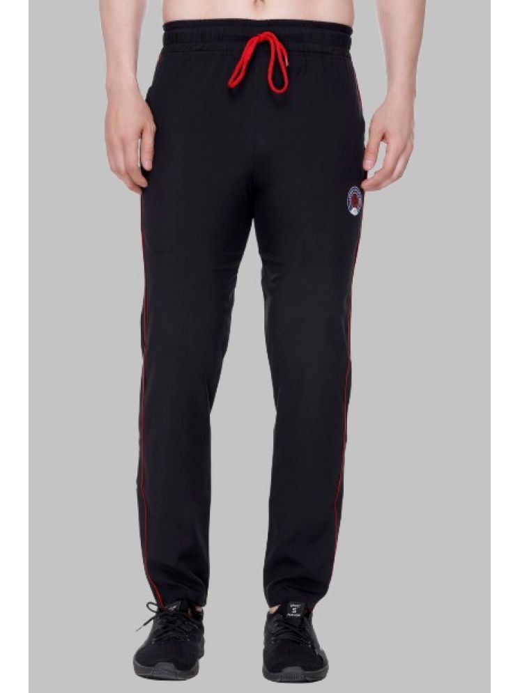     			LEEBONEE Black Polyester Men's Trackpants ( Pack of 1 )