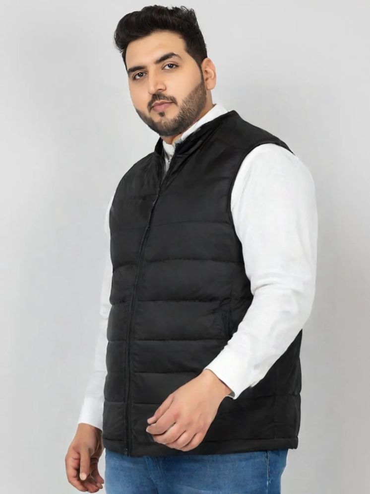     			curvy comfort Polyester Men's Puffer Jacket - Black ( Pack of 1 )