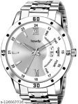 howdy Silver Metal Analog Men's Watch