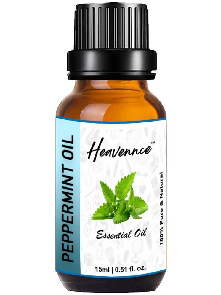     			Heavennce Peppermint Aromatherapy Essential Oil Aromatic With Dropper 15 mL ( Pack of 1 )