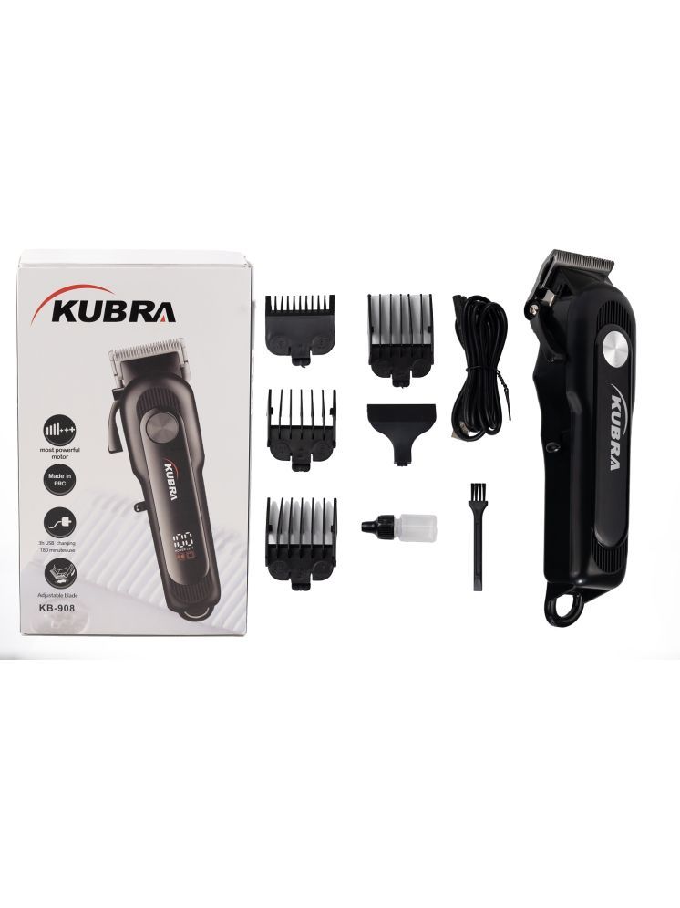     			KUBRA KB-908 Black Cordless Beard Trimmer With 120 minutes Runtime