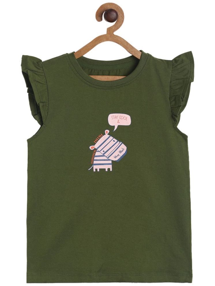     			MINI KLUB Multi 100% Cotton Girls Top ( Pack of 1 )