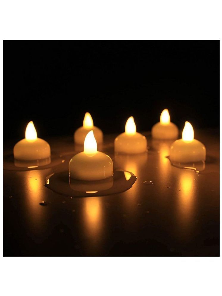     			THRIFTKART Plastic Electric Diya - Pack of 6