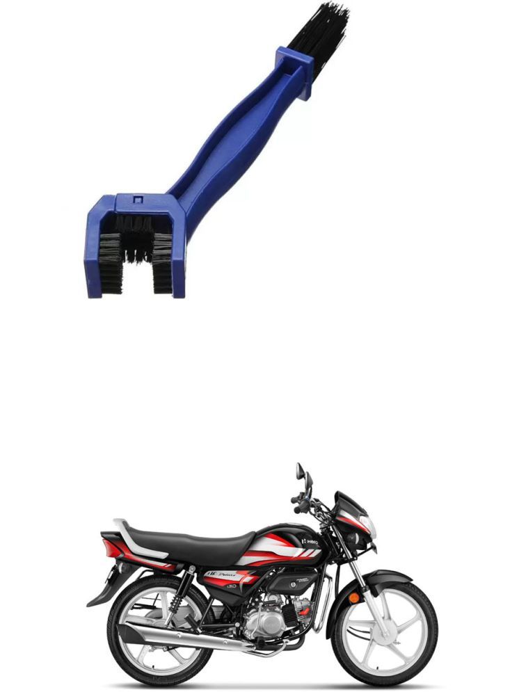     			Bike Plastic Vehicle Washing Chain Cleaner Brush  (Pack Of 1) For Hero HF Deluxe