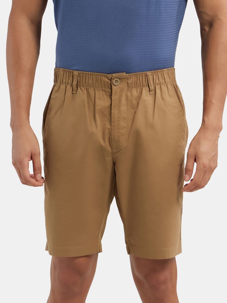     			Jockey Brown Cotton Men's Shorts ( Pack of 1 )