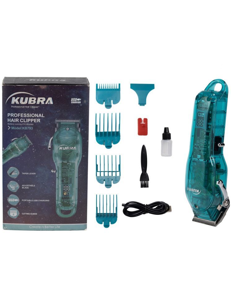     			KUBRA KB-793 Green Cordless Beard Trimmer With 120 minutes Runtime