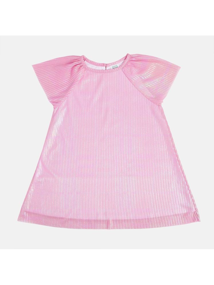     			MINI KLUB Multi Cotton Girls A-line Dress ( Pack of 1 )