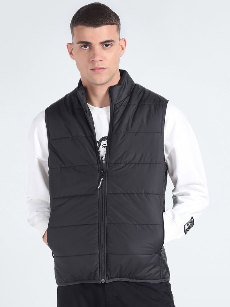     			PPTHEFASHIONHUB Polyester Men's Puffer Jacket - Black ( Pack of 1 )