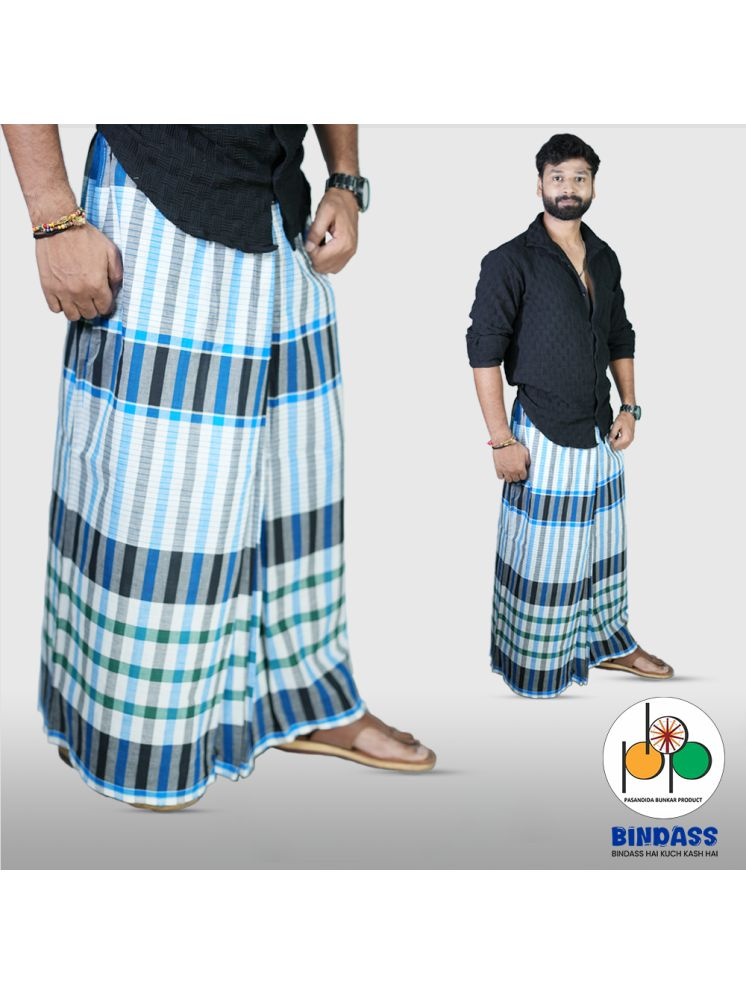     			Pasandida Bunkar Product Cotton Men's Lungi Multicolor ( Pack of 1 )