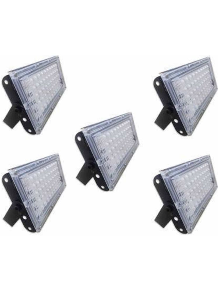     			SPARKWORLD Cool Day Light 50 Watts Flood Light ( Pack of 5 )