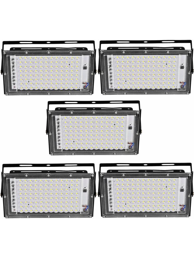     			SPARKWORLD Cool Day Light 50 Watts Flood Light ( Pack of 5 )