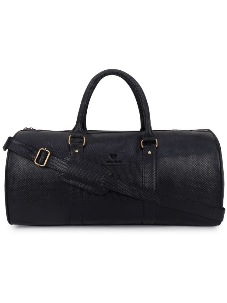     			Walrus 22 Ltrs Black Artificial Leather Duffle Bag