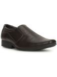 Bata Brown Men's Slip On Formal Shoes