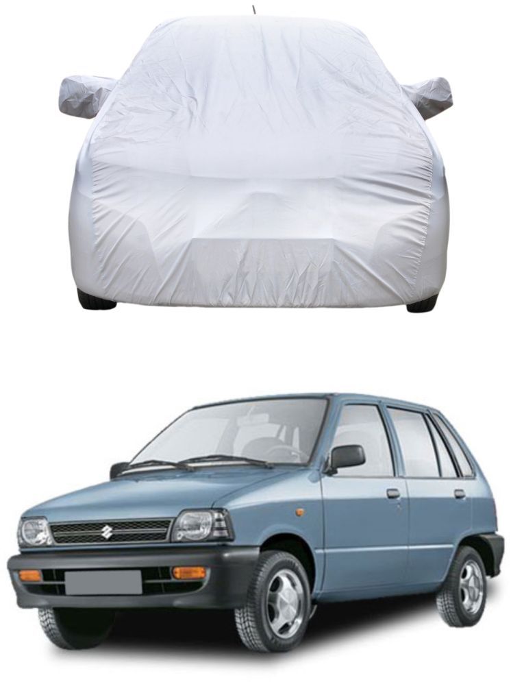     			CARNEST Car Body Cover for Maruti Suzuki 800 [1986-1997] With Mirror Pocket ( Pack of 1 ) , Silver