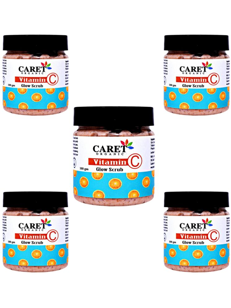     			Caret Organic Dark Spot Removal Facial Scrub For Men & Women ( Pack of 5 )