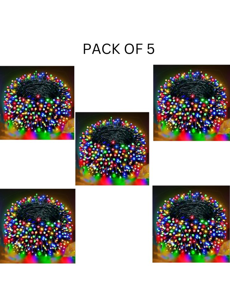     			Kadio Multicolor 12M String Light ( Pack of 5 )