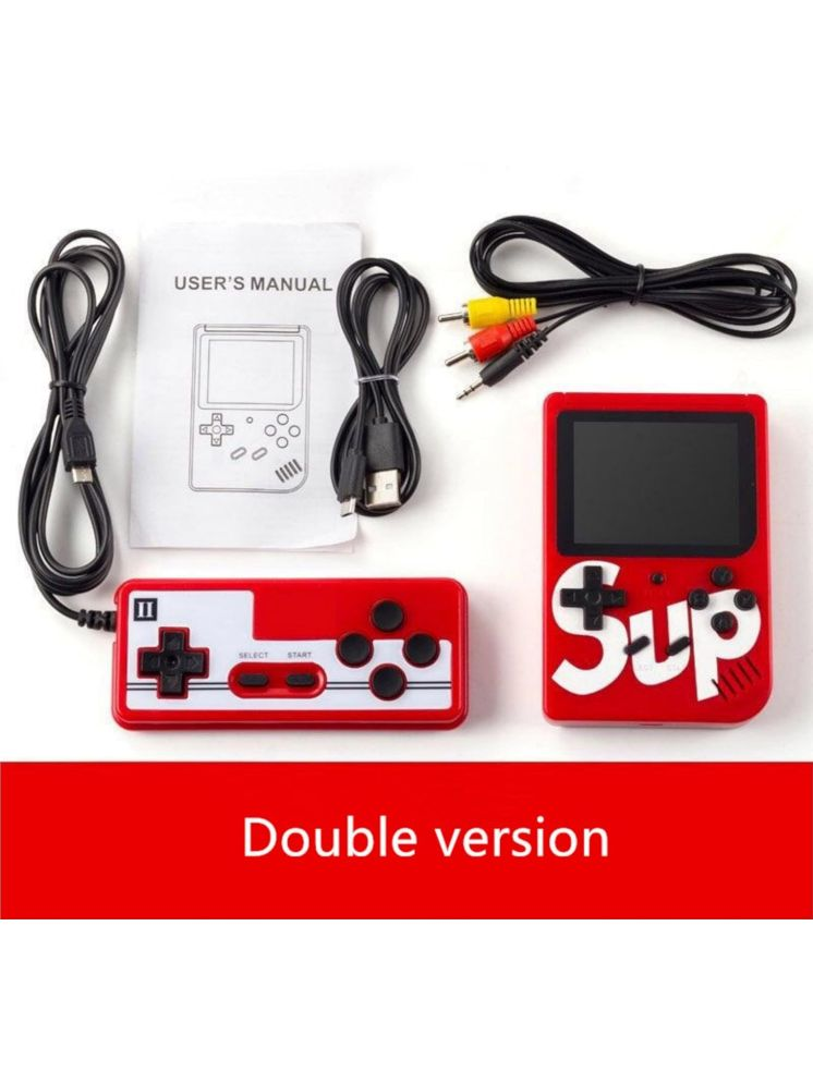     			SUP Handheld Game Console with Remote Controller Player 400 in 1 Classic Retro Video Gaming Player LCD Screen USB Rechargeable Portable Games Best Toy Gift for Kids (Multicolor)