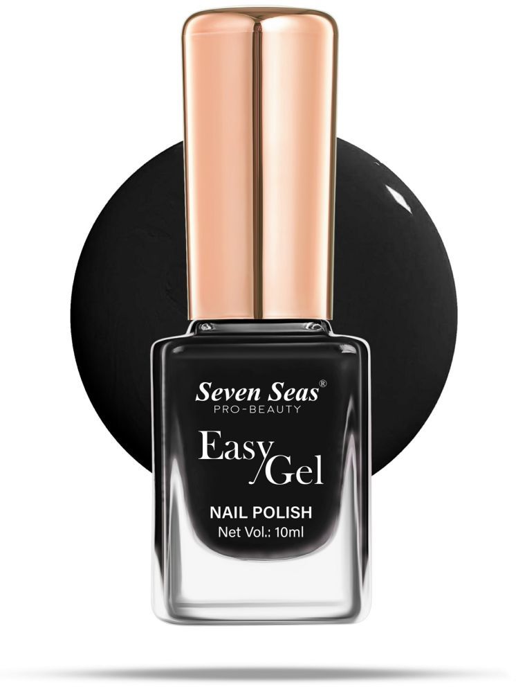     			Seven Seas Black Glossy Nail Polish 10 ( Pack of 1 )