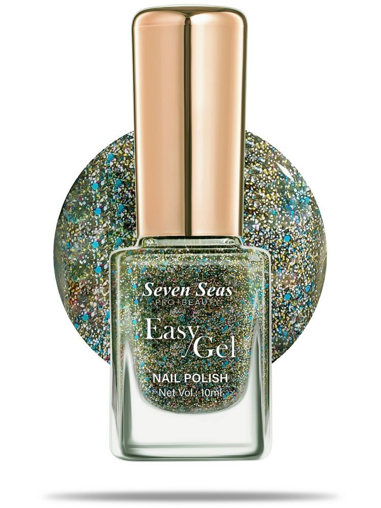     			Seven Seas Green Olivia Glossy Nail Polish 10 ( Pack of 1 )