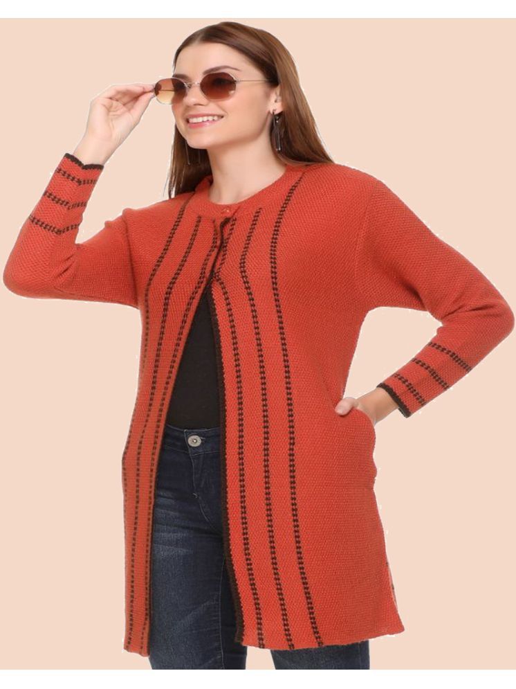     			Clapton Woollen Women's Shrugs - Orange ( )