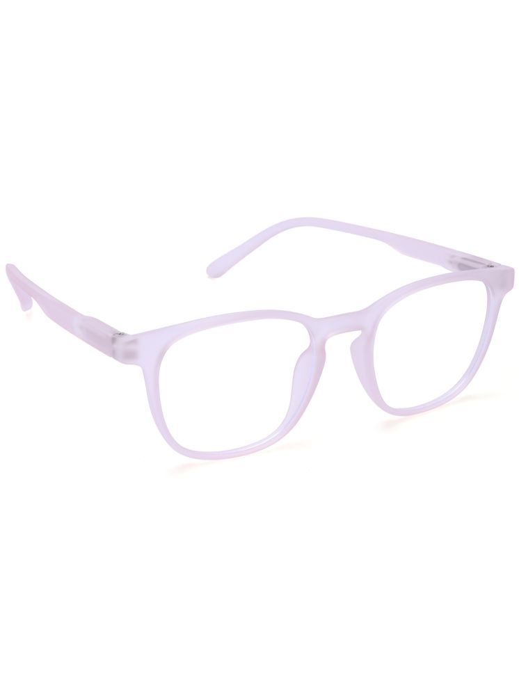     			Hexxa Pink Rectangular Eyeglass Frame ( Pack of 1 )