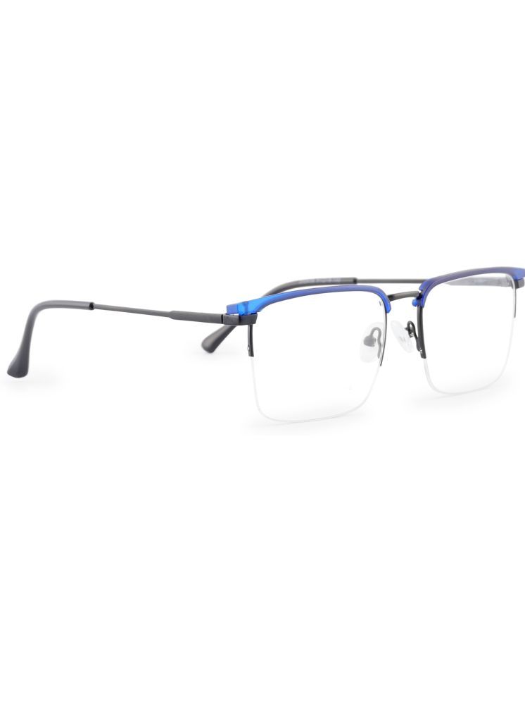     			Redex Blue Rectangular Eyeglass Frame ( Pack of 1 )