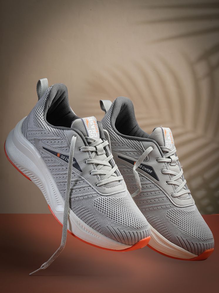     			ASIAN RAFTAAR-13 Light Grey Men's Sports Running Shoes