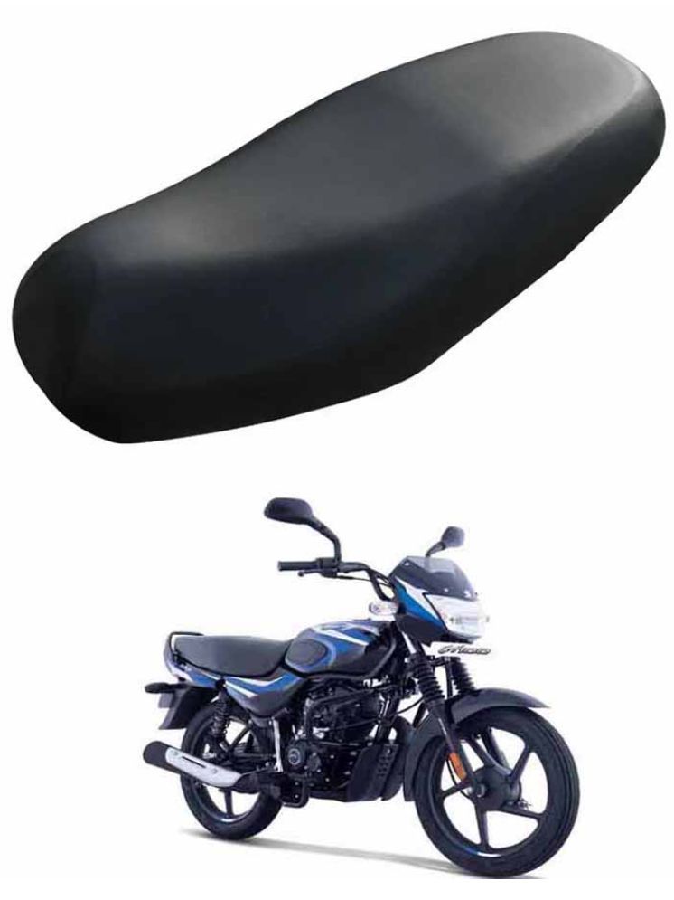     			RONISH Bike/Scooty Seat Cover Black For Bajaj CT 100