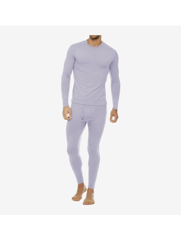     			Forbro Pack of 1 Woollen Men's Thermal Sets ( Grey )