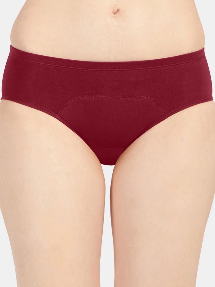     			Sonari Pack of 1 Cotton Solid Women's Hipster ( Maroon ) SaraPP