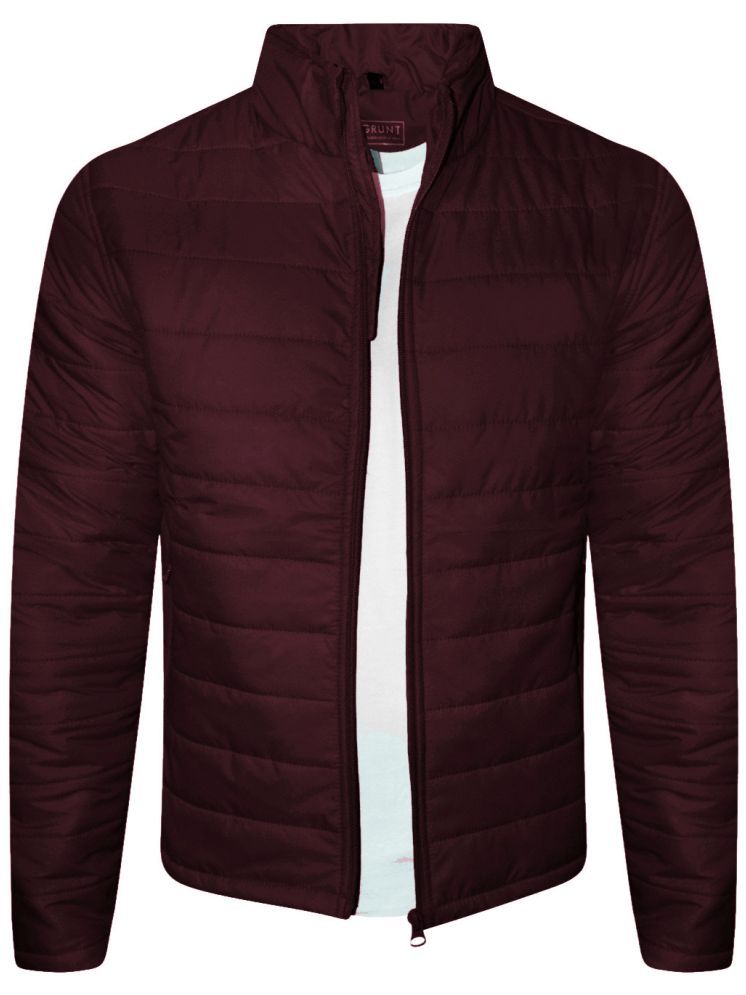     			nikline Polyester Men's Puffer Jacket - Maroon ( Pack of 1 )