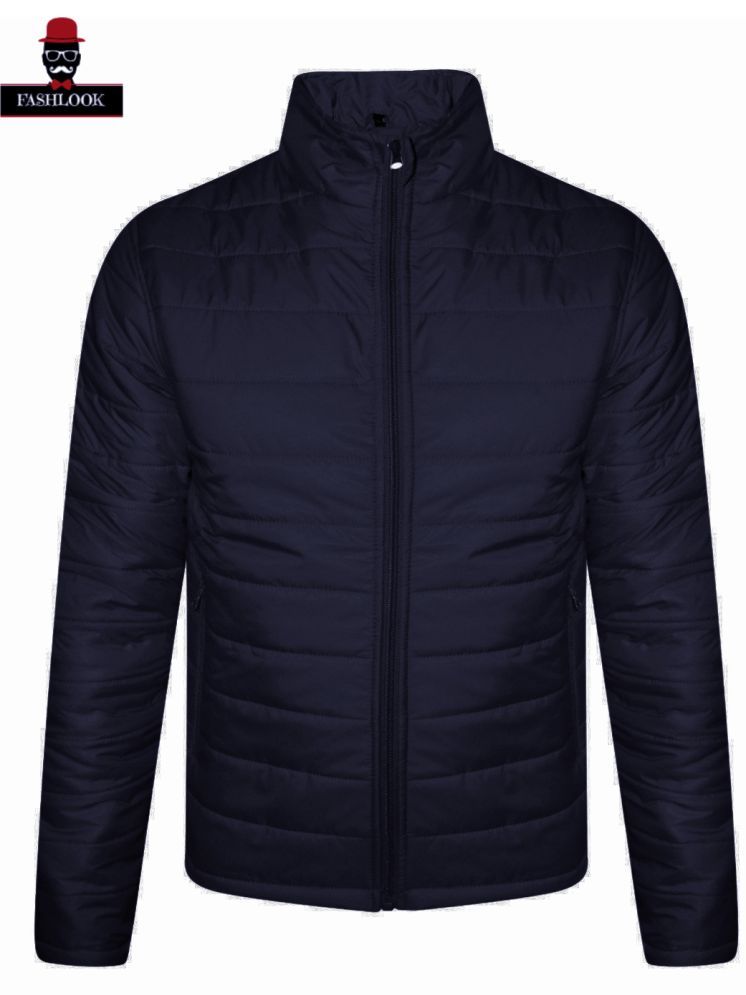     			nikline Polyester Men's Puffer Jacket - Navy ( Pack of 1 )