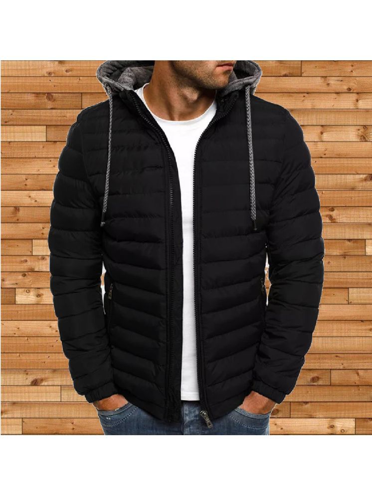     			nikline Polyester Men's Puffer Jacket - Black ( Pack of 1 )