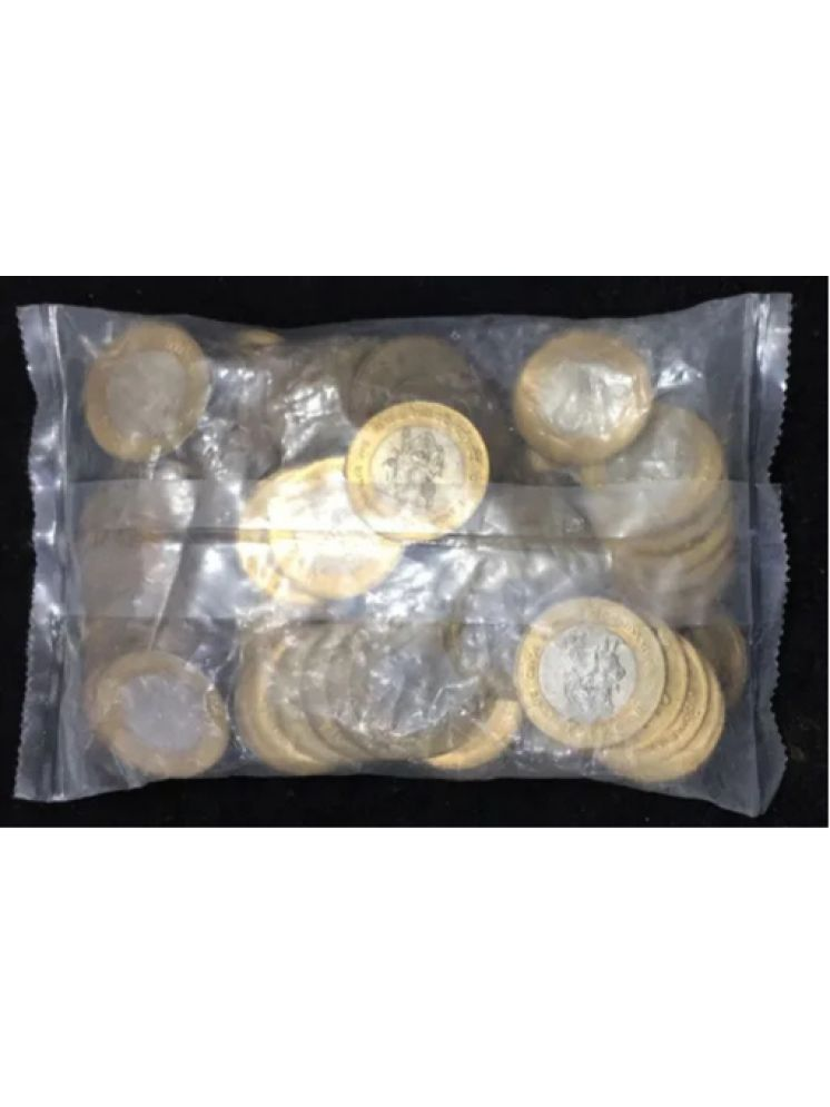     			10 Rupees Mata Vaishno Devi Noida Mint 100 pcs Sealed Packet GEM UNC