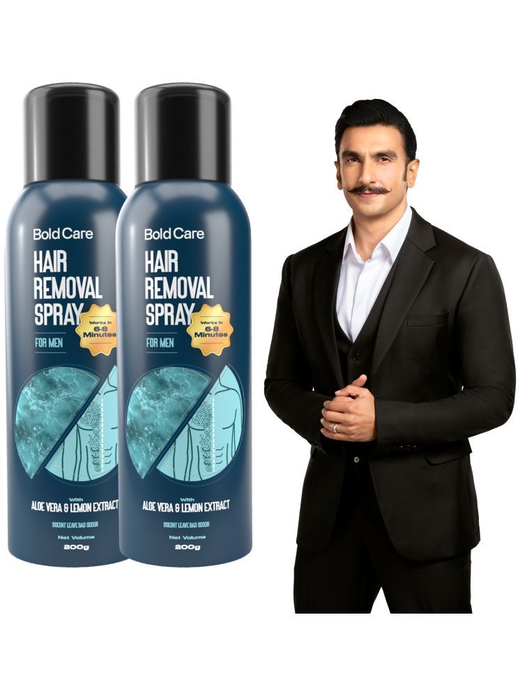     			Bold Care Alcohol Free Hair Removal Spray for Men 2 ( Pack of 2 )