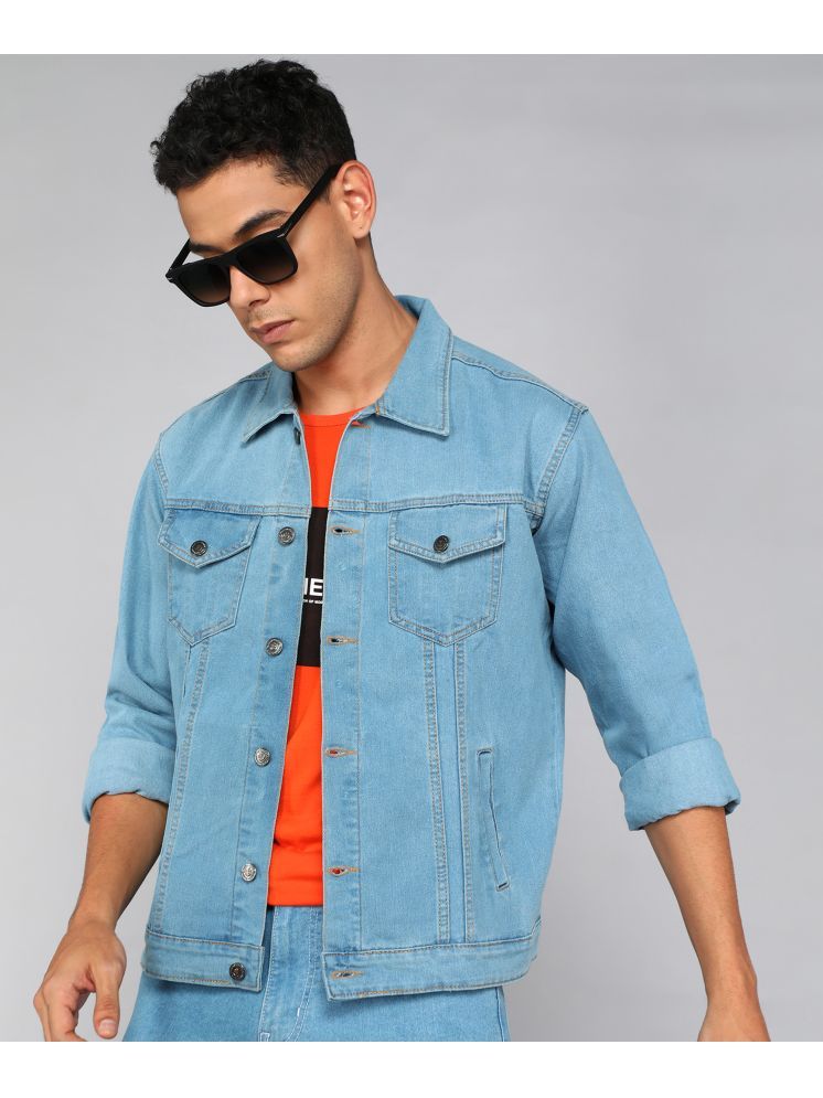     			FTX Denim Men's Denim Jacket - Light Blue ( Pack of 1 )