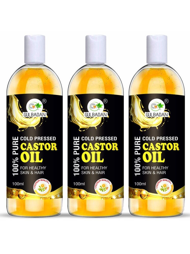     			GULBADAN Hair Growth Castor Oil 300 ml ( Pack of 3 )