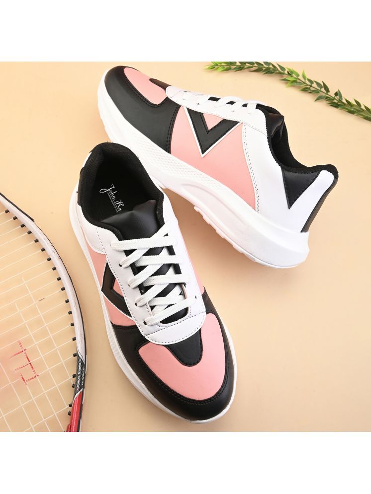     			John Karsun D2-MV Pink Men's Sneakers