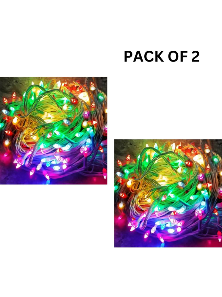     			Kadio Multicolor 28M String Light ( Pack of 2 )