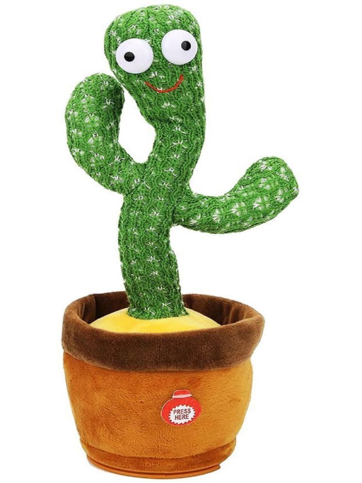     			KiddyBuddy Dancing Cactus Talking Cactus Baby Toys Wriggle Singing Cactus Repeats What You Say Baby Boy Toys, Plush Electric Speaking