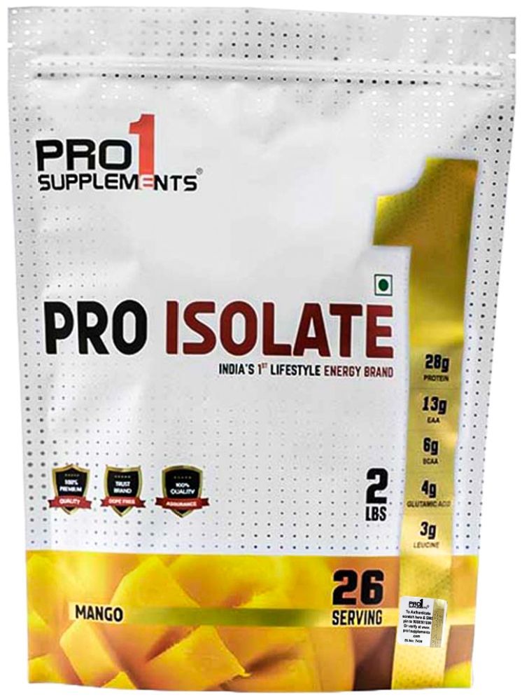     			PRO1 SUPPLEMENTS Pro Isolate Whey Protein Powder ( 907 gm , Mango - Flavour )