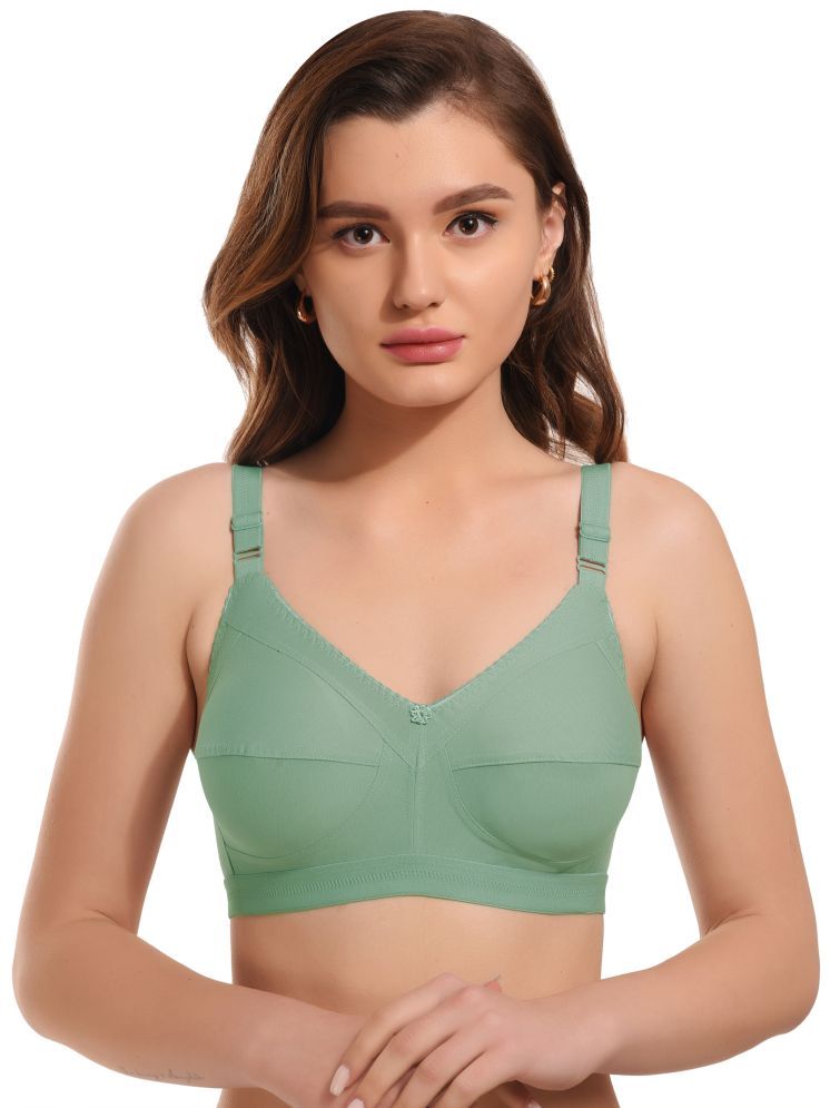     			Viral Girl Pack of 1 Cotton Blend Non Padded Women's Minimizer Bra ( Mint Green ) MV-DOVE-MERCURY